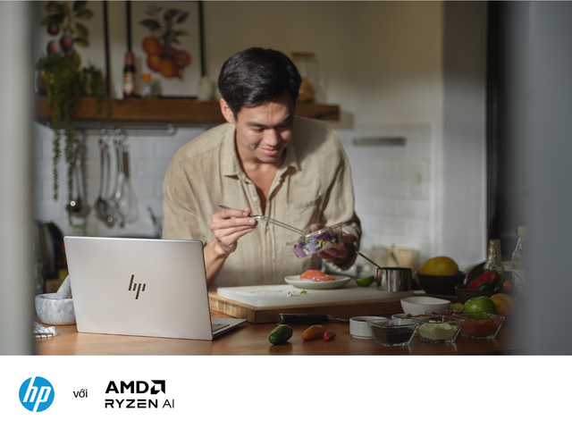 HP OmniBook 7 Aero Next Gen AI PC: Si&ecirc;u mỏng nhẹ, hiệu suất khủng 'bất ngờ' - Ảnh 1.