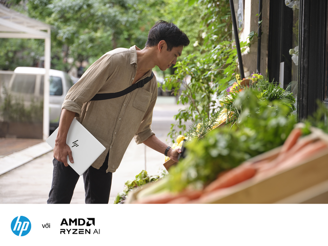 HP OmniBook 7 Aero Next Gen AI PC: Si&ecirc;u mỏng nhẹ, hiệu suất khủng 'bất ngờ' - Ảnh 2.