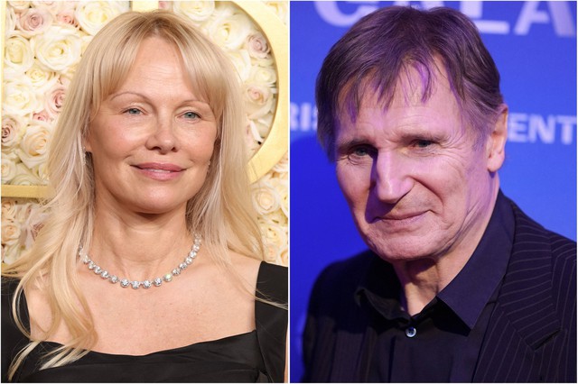 Liam Neeson 'say đắm' mỹ nhân Pamela Anderson khi đóng phim chung - Ảnh 3.