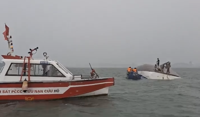 Vụ lật tàu trên vịnh Hạ Long khiến 37 người thiệt mạng và 2 người mất tích - Ảnh 1. Vụ lật tàu trên vịnh Hạ Long khiến 37 người thiệt mạng và 2 người mất tích - Ảnh 1.