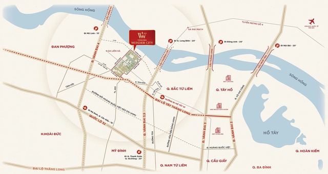 Đại lộ Tây Thăng Long chờ 'về đích': 343 hộ dân được đền bù bằng đất - Ảnh 1.