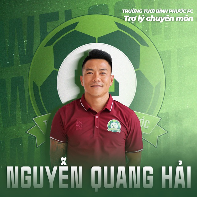 Bình Phước mời thầy giỏi cho Công Phượng: Có cựu tuyển thủ, nhà vô địch AFF Cup Quang Hải- Ảnh 2. Bình Phước mời thầy giỏi cho Công Phượng: Có cựu tuyển thủ, nhà vô địch AFF Cup Quang Hải- Ảnh 2.