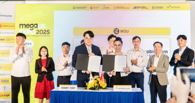 Arobid của Việt Nam đưa 'siêu triển lãm' Việt - Hàn lên sàn thương mại điện tử- Ảnh 1.
