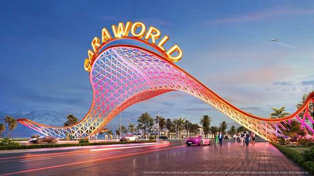 26.7 này, khánh thành cổng chào CaraWorld, biểu tượng mới của Cam Ranh 26.7 này, khánh thành cổng chào CaraWorld, biểu tượng mới của Cam Ranh