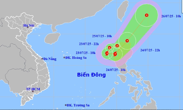 Bão đôi chính thức xuất hiện
- Ảnh 2. Bão đôi chính thức xuất hiện
- Ảnh 2.