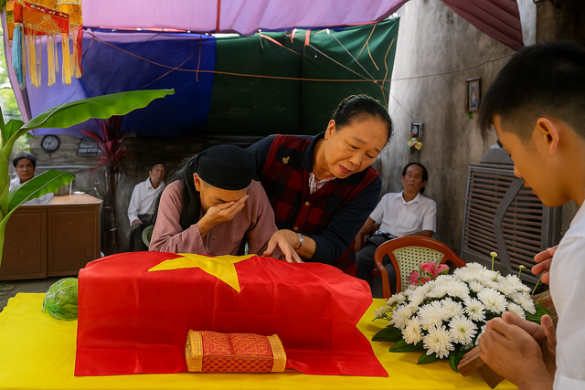 78 năm Ngày Thương binh - Liệt sĩ: Những người mẹ trăm tuổi đón con 'trở về' - Ảnh 2. 78 năm Ngày Thương binh - Liệt sĩ: Những người mẹ trăm tuổi đón con 'trở về' - Ảnh 2.