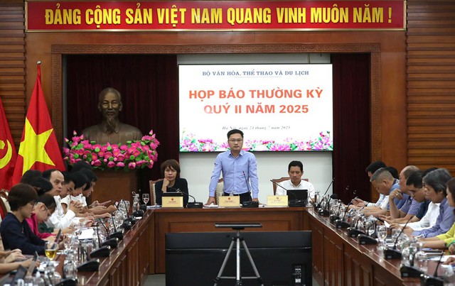 Họp báo thường kỳ Bộ VH-TT-DL Họp báo thường kỳ Bộ VH-TT-DL