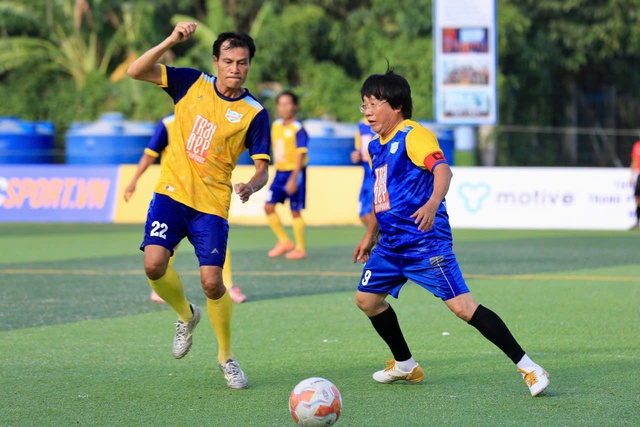 Công Nhậm lập hat-trick, Minh 'nhí' ghi cú đúp tạo kịch tính tại Trường ĐH Đồng Tháp- Ảnh 12.