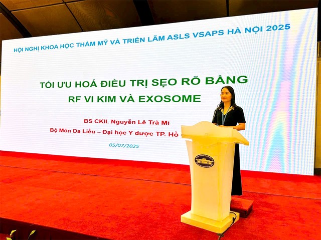 Tối ưu hóa điều trị sẹo rỗ bằng RF vi kim và Exosome