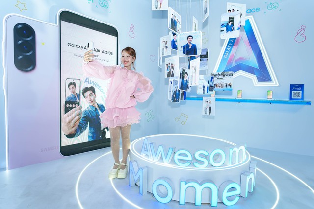 Galaxy A56 5G màu Hồng trẻ trung, tuyên ngôn thời thượng mới của giới trẻ- Ảnh 4.