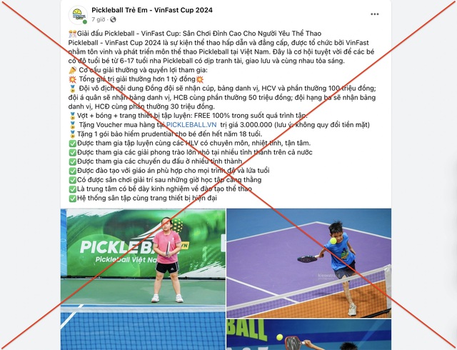 Giả mạo fanpage giải chạy ‘Việt Nam tôi đó’ để lừa đảo: Mọc như nấm- Ảnh 4. Giả mạo fanpage giải chạy ‘Việt Nam tôi đó’ để lừa đảo: Mọc như nấm- Ảnh 4.
