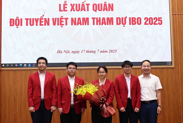 Đội tuyển Việt Nam vào tốp 10 quốc gia có điểm thi Olympic sinh học cao nhất Đội tuyển Việt Nam vào tốp 10 quốc gia có điểm thi Olympic sinh học cao nhất