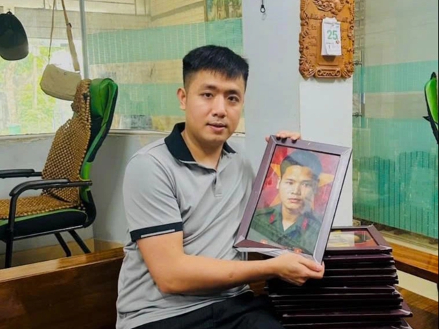 Người trẻ và tấm lòng phục dựng ảnh liệt sĩ miễn phí từ anh Lê Thế Thắng - Ảnh 3.
