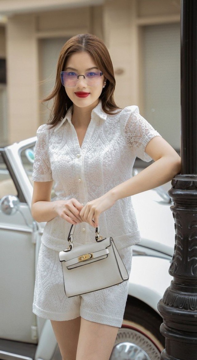 Quần shorts ren, vẻ nữ tính rạng rỡ và cuốn hút- Ảnh 7.