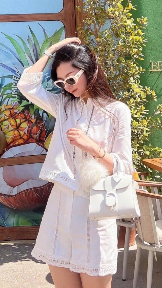 Quần shorts ren, vẻ nữ tính rạng rỡ và cuốn hút- Ảnh 8.