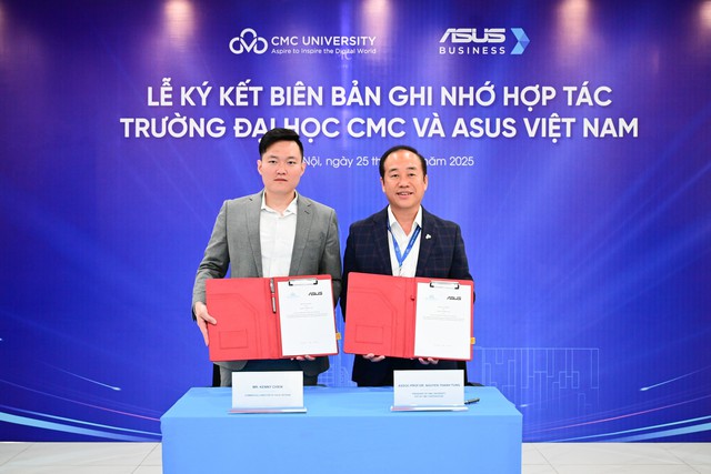 Trường đại học CMC hợp tác với ASUS Việt Nam tặng laptop cho tân sinh viên Trường đại học CMC hợp tác với ASUS Việt Nam tặng laptop cho tân sinh viên