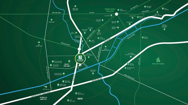 Conic Boulevard: Cửa ngõ vàng kết nối mọi hướng về trung tâm TP.HCM- Ảnh 2.