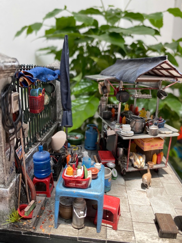 Chàng trai 'thu nhỏ' những cảnh vật đời thường thành mô hình y như thật - Ảnh 1.