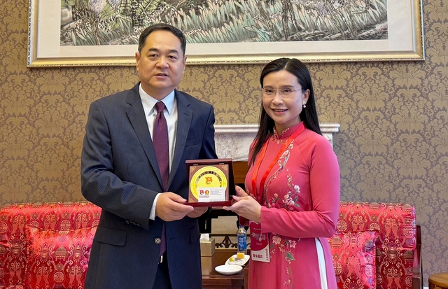 Bí thư T.Ư Đoàn phát biểu tại Đối thoại Lãnh đạo thanh niên về hòa bình - Ảnh 2.