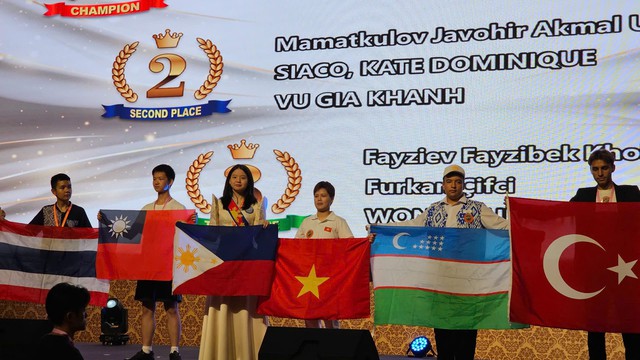 Học sinh Việt Nam giành giải thưởng lớn tại kỳ thi toán học quốc tế WMI - Ảnh 1.
