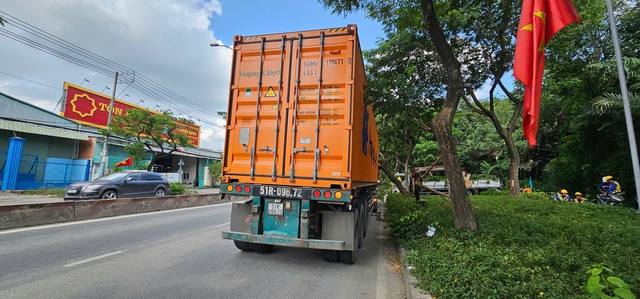 Xe container va ngã cây xanh trên đường Trần Văn Giàu: Ai đúng, ai sai?- Ảnh 2. Xe container va ngã cây xanh trên đường Trần Văn Giàu: Ai đúng, ai sai?- Ảnh 2.