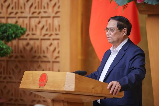 Thủ tướng họp lần đầu tiên với lãnh đạo 34 tỉnh sau 'sắp xếp lại giang sơn'- Ảnh 1.