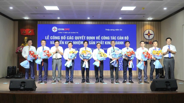 Điện lực Quảng Trị kiện toàn bộ máy sau sáp nhập