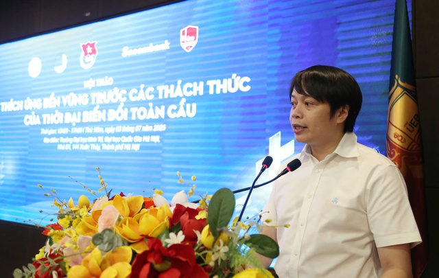 Trí thức trẻ đề xuất giải pháp thích ứng với các thách thức toàn cầu- Ảnh 2. Trí thức trẻ đề xuất giải pháp thích ứng với các thách thức toàn cầu- Ảnh 2.