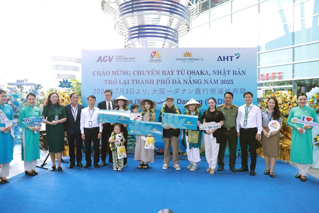 Đường bay Osaka trở lại Đà Nẵng- Ảnh 2. Đường bay Osaka trở lại Đà Nẵng- Ảnh 2.