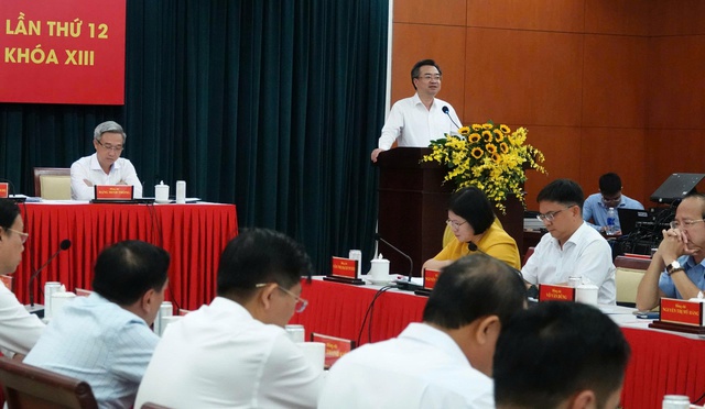 TP.HCM thông báo nhanh kết quả Hội nghị Trung ương Đảng tới bí thư 168 phường, xã- Ảnh 3.