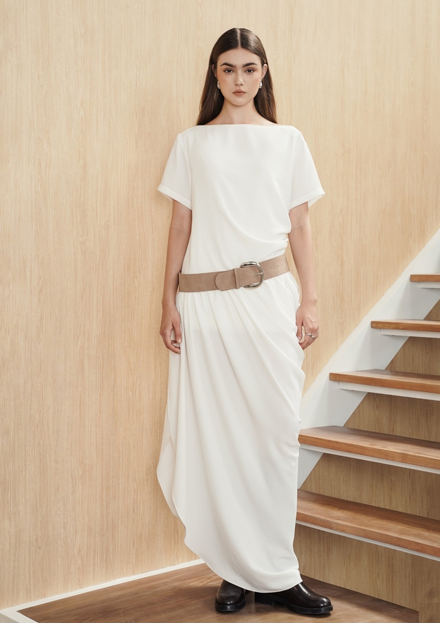 Váy suông linen, ren voan đa năng đáng sắm nhất mùa này - Ảnh 5.
