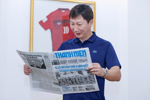 HLV Kim Sang-sik hé lộ đòn tâm lý cực 'độc': U.23 Việt Nam thắng là đương nhiên!- Ảnh 3. HLV Kim Sang-sik hé lộ đòn tâm lý cực 'độc': U.23 Việt Nam thắng là đương nhiên!- Ảnh 3.