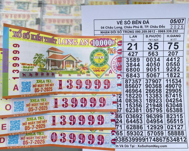 Xổ số miền Nam 5.7: Dãy độc đắc có tứ quý ‘9999’, khách mừng rỡ đổi thưởng Xổ số miền Nam 5.7: Dãy độc đắc có tứ quý ‘9999’, khách mừng rỡ đổi thưởng