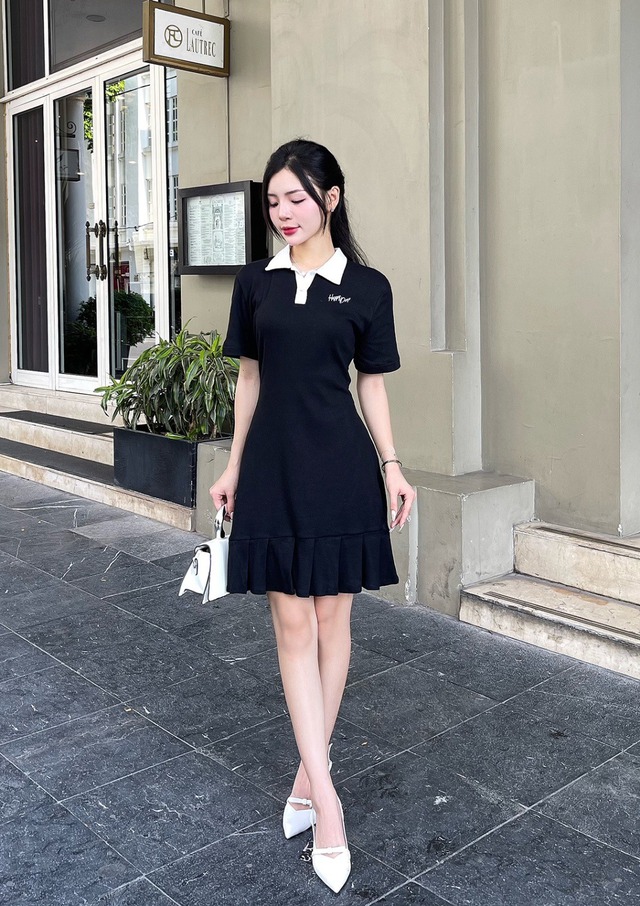 Diện đầm thun năng động cho nàng tự tin tỏa sáng- Ảnh 7. Diện đầm thun năng động cho nàng tự tin tỏa sáng- Ảnh 7.