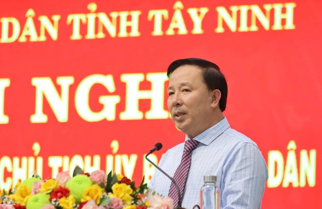 Tây Ninh: Phân công nhiệm vụ Chủ tịch và các phó chủ tịch UBND tỉnh Tây Ninh: Phân công nhiệm vụ Chủ tịch và các phó chủ tịch UBND tỉnh