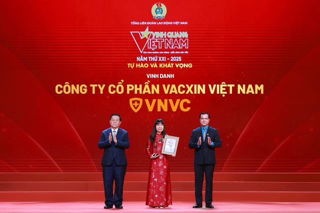 VNVC được vinh danh hệ thống trung tâm tiêm chủng tốt nhất Việt Nam- Ảnh 2.