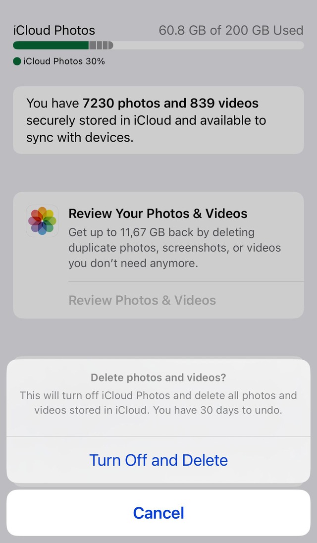 Tắt ngay 6 cài đặt này nếu iCloud liên tục báo đầy dung lượng - Ảnh 3.