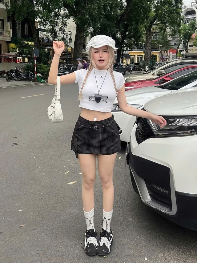 Giải phóng nét riêng với quần shorts giả váy - Ảnh 3.
