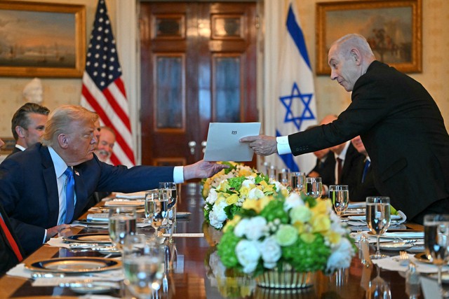 Thủ tướng Israel đến Mỹ, đề cử Tổng thống Trump cho giải Nobel Hòa bình Thủ tướng Israel đến Mỹ, đề cử Tổng thống Trump cho giải Nobel Hòa bình