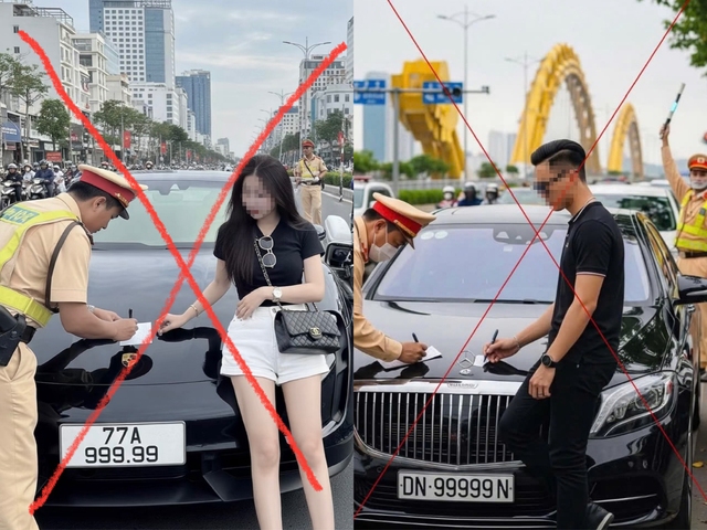 Dùng AI tạo ảnh bị CSGT phạt bên xe ô tô sang chảnh: Sống ảo, phạt thật! Dùng AI tạo ảnh bị CSGT phạt bên xe ô tô sang chảnh: Sống ảo, phạt thật!