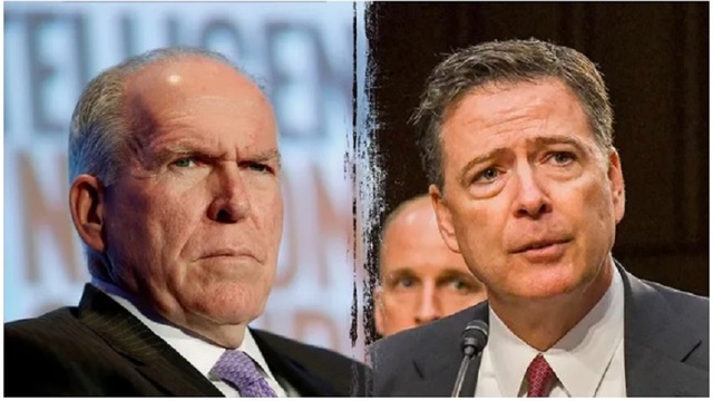 Rộ tin FBI điều tra cựu Giám đốc FBI James Comey, cựu Giám đốc CIA John Brennan - Ảnh 1.