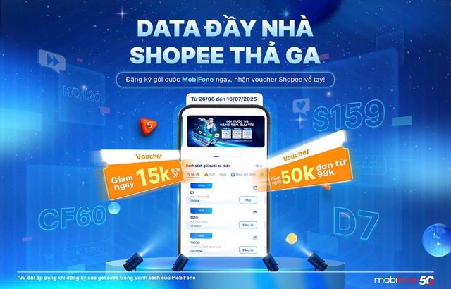 MobiFone đồng hành cùng Shopee mang đến trải nghiệm tiêu dùng đa tiện ích cho khách hàng - Ảnh 1.