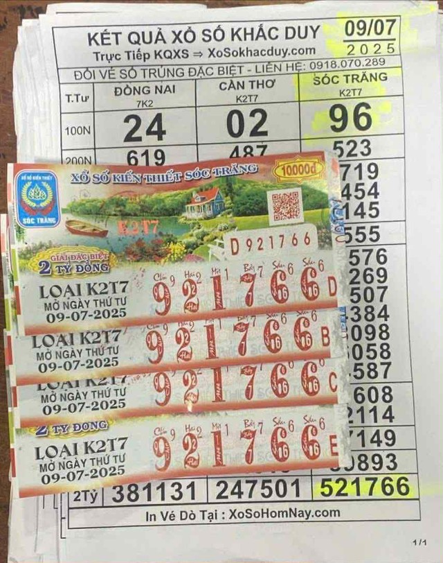 Xổ số miền Nam 9.7: Người bán rau muống trúng số, lo cho con học đại học Xổ số miền Nam 9.7: Người bán rau muống trúng số, lo cho con học đại học
