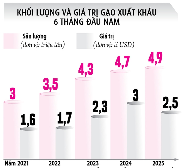 Xuất khẩu gạo Việt tăng kỷ lục- Ảnh 2.