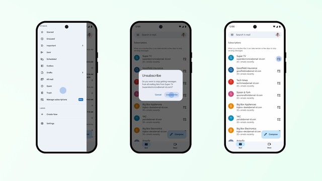 Gmail ra mắt nút hủy đăng ký email quảng cáo giúp quản lý hộp thư dễ dàng Gmail ra mắt nút hủy đăng ký email quảng cáo giúp quản lý hộp thư dễ dàng