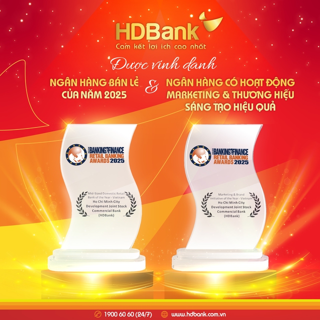 HDBank vươn tầm khu vực với cú đúp giải thưởng từ Asian Banking & Finance - Ảnh 2. HDBank vươn tầm khu vực với cú đúp giải thưởng từ Asian Banking & Finance - Ảnh 2.