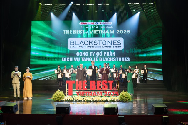 Blackstones đạt Top 5 thương hiệu tốt nhất Việt Nam 2025: Khi sự tử tế dẫn lối - Ảnh 1.