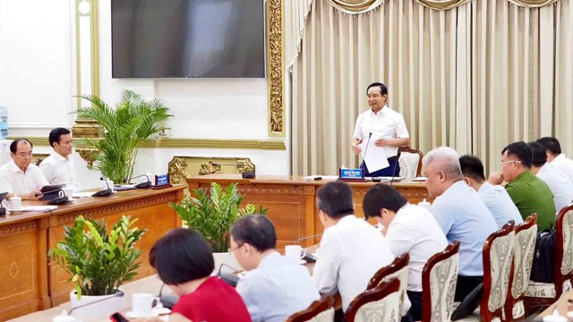 TP.HCM chốt tiến độ 2 dự án trọng điểm- Ảnh 2. TP.HCM chốt tiến độ 2 dự án trọng điểm- Ảnh 2.