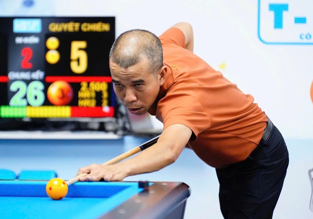 Trần Quyết Chiến chinh phục huy chương billiards danh giá- Ảnh 1.