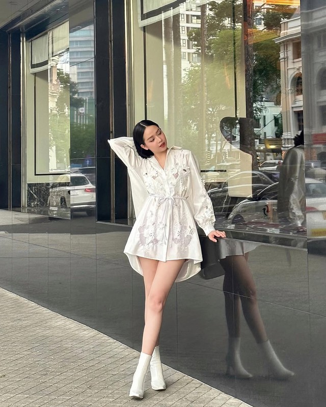 Nét kiêu sa ẩn mình trong đầm chiết eo- Ảnh 7.